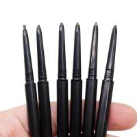 6 color china fillers double sided eyebrow brush waterproof private label eyebrow pencil