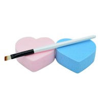 professional straight hair individual make up brush wood angled private label white eyebrow brush